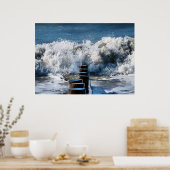 波 ポスター (キッチン)