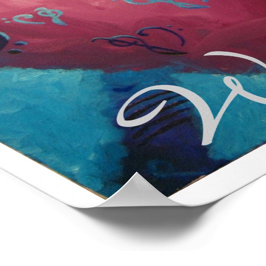 波 ポスター (角)