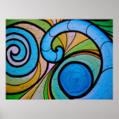 波 ポスター (正面)