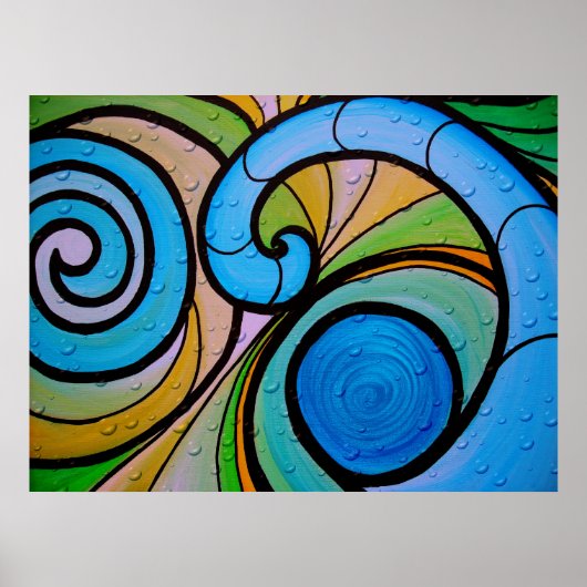 波 ポスター (正面)