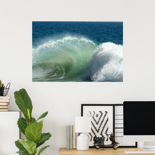 波 ポスター (ホームオフィス)