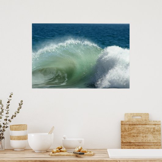 波 ポスター (キッチン)