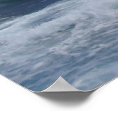 波 ポスター (角)