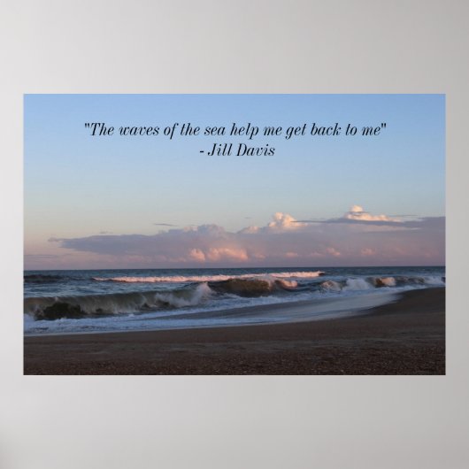 波 ポスター (正面)