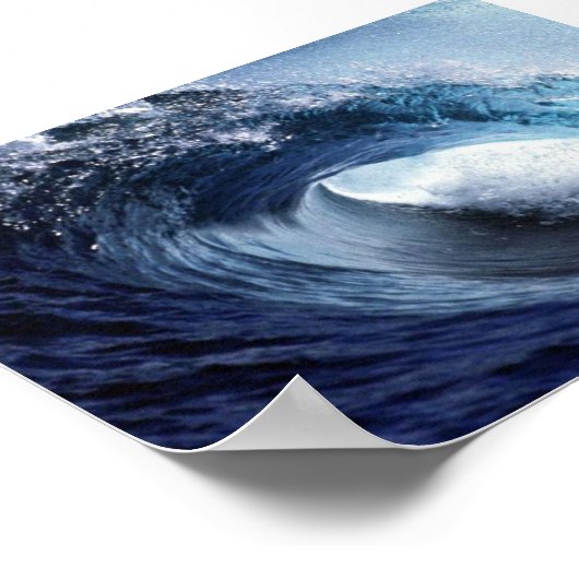 波 ポスター (角)