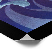 波 ポスター (角)