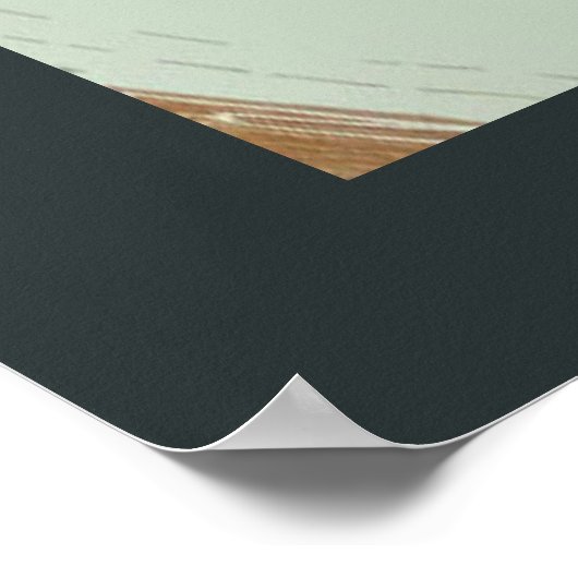 波 ポスター (角)