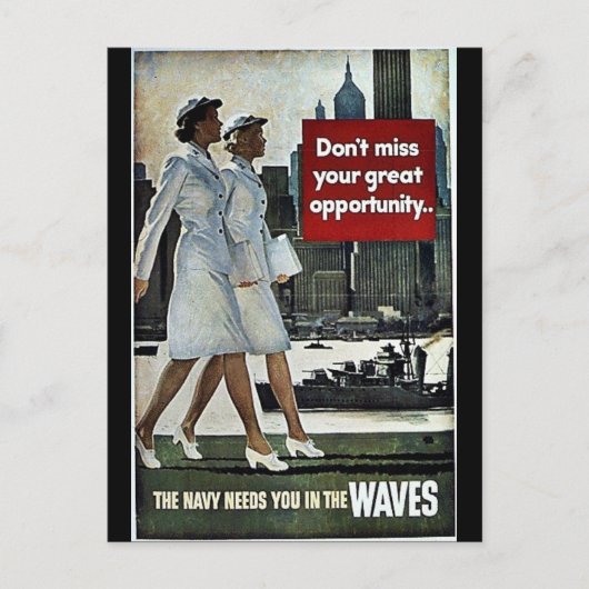 波 ポストカード (正面)