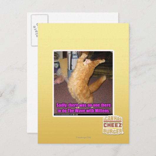 波 ポストカード (正面/裏面)