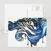 波 ポストカード (正面/裏面)