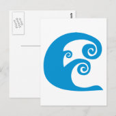 波 ポストカード (正面/裏面)