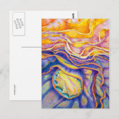 波 ポストカード (正面/裏面)