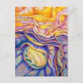 波 ポストカード (正面)
