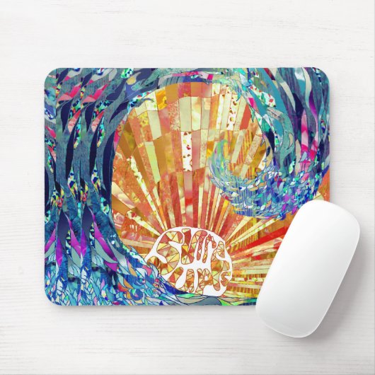 波 マウスパッド (マウス)