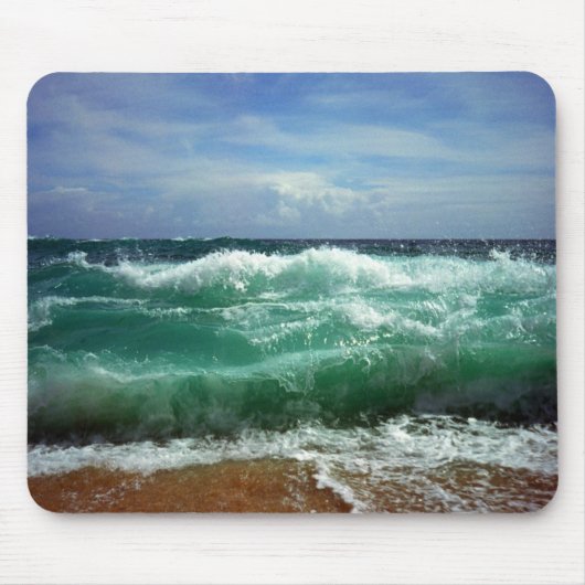 波 マウスパッド (正面)