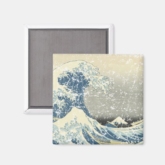 波 マグネット (正面/裏面)