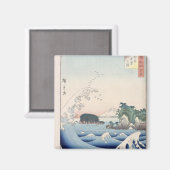 波 マグネット (正面/裏面)