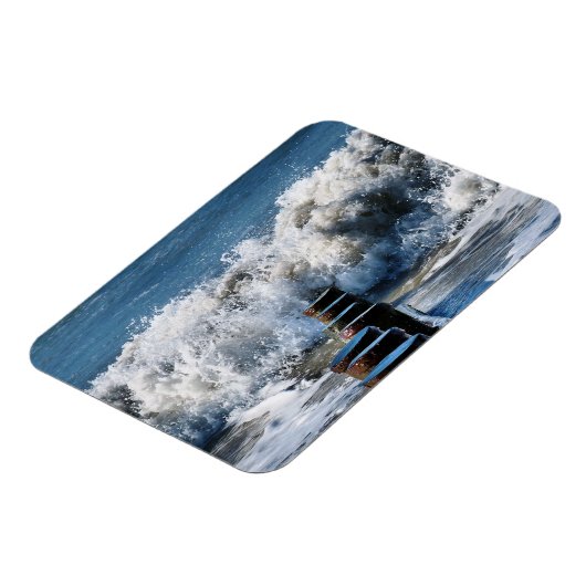 波 マグネット (左側)