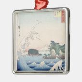 波 メタルオーナメント (左)