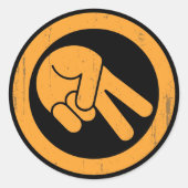 波 ラウンドシール (正面)