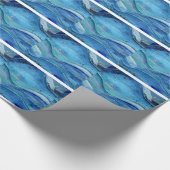 波 ラッピングペーパー (角)