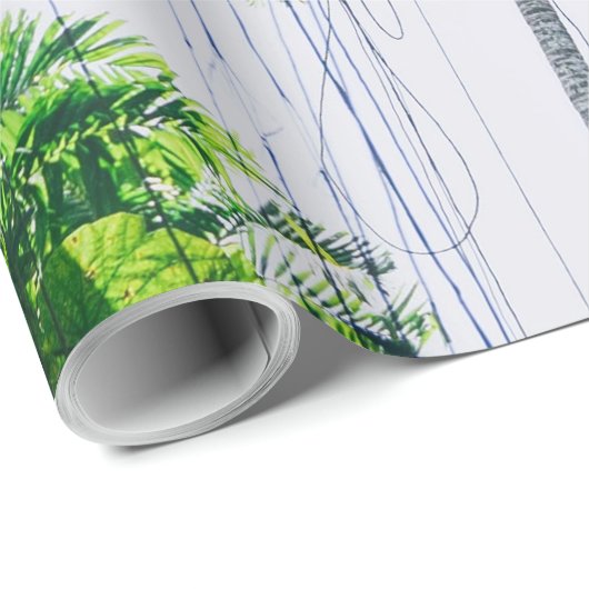 波 ラッピングペーパー (ロールコーナー)