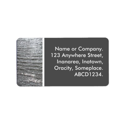 波 ラベル (正面)