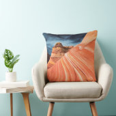 波、朱の崖、アリゾナ州 クッション (椅子)