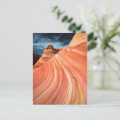 波、朱色の崖、アリゾナ ポストカード (スタンド正面)