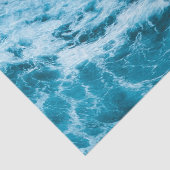 波 深い海の水のデコパージュティッシュペーパー 薄葉紙 (詳細)
