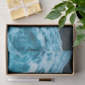 波 深い海の水のデコパージュティッシュペーパー 薄葉紙 (ギフト)