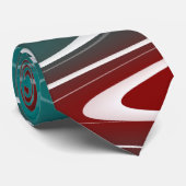 波（白） ネクタイ (ロール)