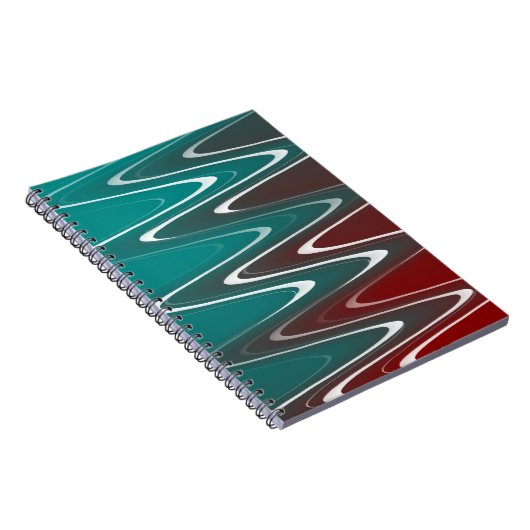 波（白） ノートブック (右側)