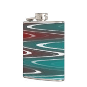 波（白） フラスク (左)