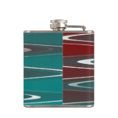 波（白） フラスク (裏面)