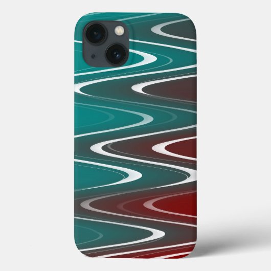 波（白） Case-Mate iPhoneケース (裏面)