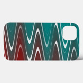 波（白） Case-Mate iPhoneケース (裏面 (横))