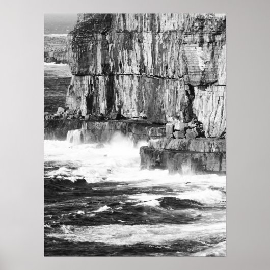 波&石 – B&W 2 ポスター (正面)