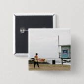 波! 缶バッジ (正面&裏面)