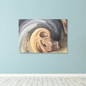 波(過去) キャンバスプリント (インサイチュ (ウッドフロア))