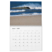 波、風、及び砂2012年のCalander カレンダー (3月 2027)
