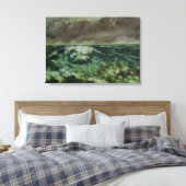 波、1870年以降 キャンバスプリント (インサイチュ (寝室))