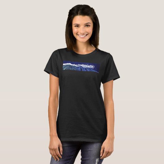 波#1 Tシャツ (正面フル)