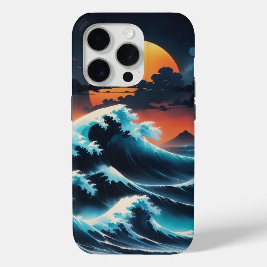 波 Case-Mate iPhoneケース (裏面)