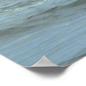 波 – Rubyビーチ ポスター (角)