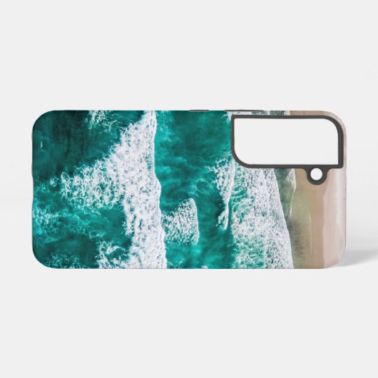 波 SAMSUNG GALAXYケース (裏面横)