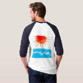 波 Tシャツ (裏面フル)