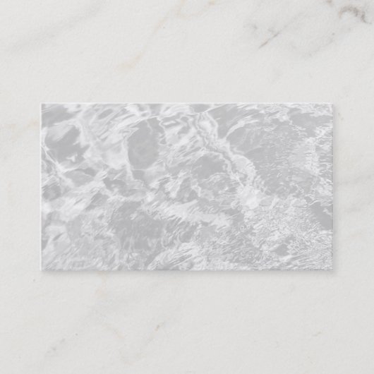 波Gの名刺の背景 名刺 (正面)