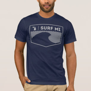波MIのアメリカの服装のミシガン州のTシャツ Tシャツ