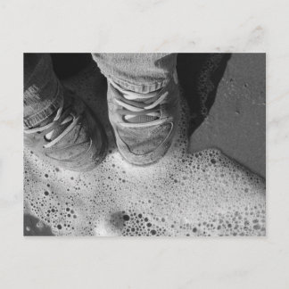 波nは郵便はがきに蹄鉄を打ちます ポストカード